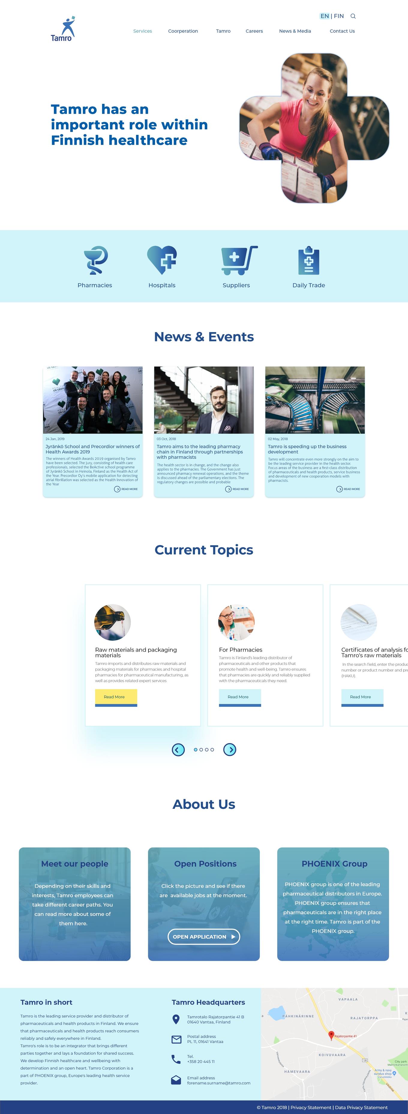Tamro Web Design
